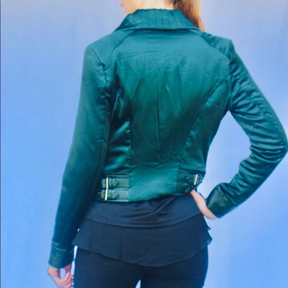 Emerald Green A.Moss Blazer - Picture 5 of 8